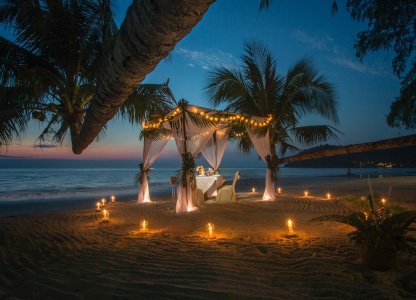 Restaurant On Sea Beach